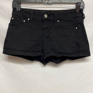 Wax Black Jean Shorts Size Small